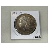 1886 O Morgan Dollar