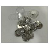 (20) 1973 D BU Kennedy Half Dollars