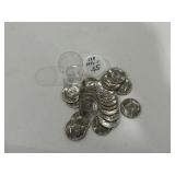 (20) 1976 P Bicentennial Half Dollars