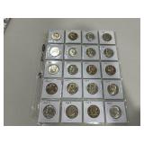 (20) 1968 D Kennedy Half Dollars 40% Silver