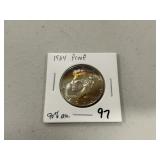 1964 Kennedy Half Proof Toned 90% Silver