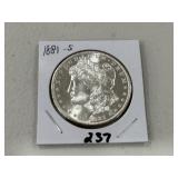 1881 S Morgan Dollar