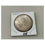 1921 D Morgan Dollar