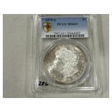 1879 S Morgan Dollar MS64+