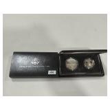 Bicentennial of Congress Silver Dollar & Clad Half