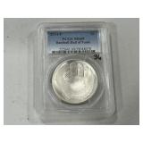 Baseball Hall of Fame 2014 Silver MS69