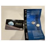 Apollo 11 Anniversary Half Dollar Set