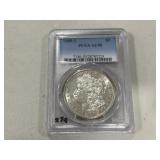 1888 S Morgan Dollar AU50