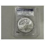 2021 W American Eagle 1st Strike MS70 Type 2