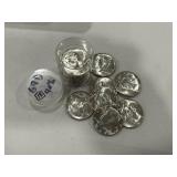 (20) 1969 D 40% Kennedy Halves