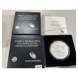 5-oz. Silver Frederick Douglas Historic Site Quatr