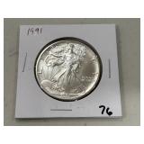 1991 American Eagle 1 oz. Silver