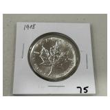 1988 Canada Maple Leaf 1 oz. Silver