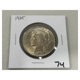 1925 Peace Dollar