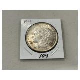1921 Morgan Dollar