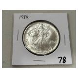 1986 American Eagle 1 oz. Silver