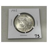 1923 Peace Dollar