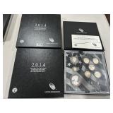 2014 Silver Proof Set US Mint Limited Edition