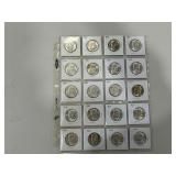 (20) 1964 Kennedy Half Dollars 90% Silver