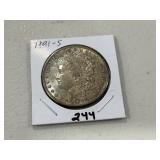 1891 S Morgan Dollar
