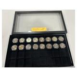 (16) 2001-2007 Kennedy Half Toners P/D Mints