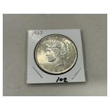 1923 Peace Dollar