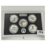 2018 Silver Quarter Set