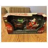 Coca Cola 1/32 Horse Drawn Sleigh & Santa Bank