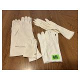 Assortment of White Gloves