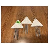 3 Triangle Chimes