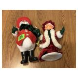 Annalee Frosty the Snowman & Mrs. Claus