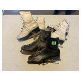 Assorted Vintage Ice Skates