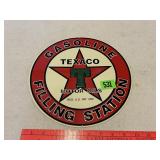 Round Texaco Sign