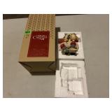 Heart of Christmas Figurine "Santa with Globe"