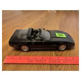 Black Die Cast Corvette