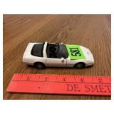 White Die Cast Corvette