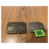 Vintage Belt Buckles