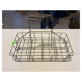 Vintage Wire Oil Bottle Rack