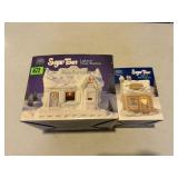 Sugar Town Lighted Train Station and Warming Hut