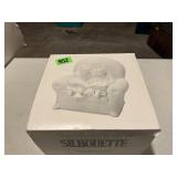 Winter Silhouette Porcelain "Bedtime Stories"