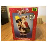 Christmas Story Santa with Light Up Lamp Shade