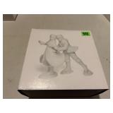 Winter Silhouette Porcelain "Skater