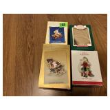 4 Hallmark Keepsake Ornaments
