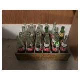 Wooden Coca Cola Crate with Bottles