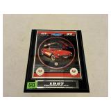 1957 Chevy Corvette Wall Plaque