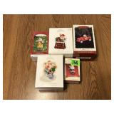 Hallmark Santa Ornaments (5)