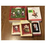 5 Assorted Hallmark Keepsake Ornaments