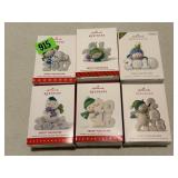 Frosty Fun Decade Hallmark Keepsake Ornaments