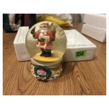 Pepsi Cola Santa Snow Globe