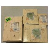 4 Assorted Cherished Teddies Figures